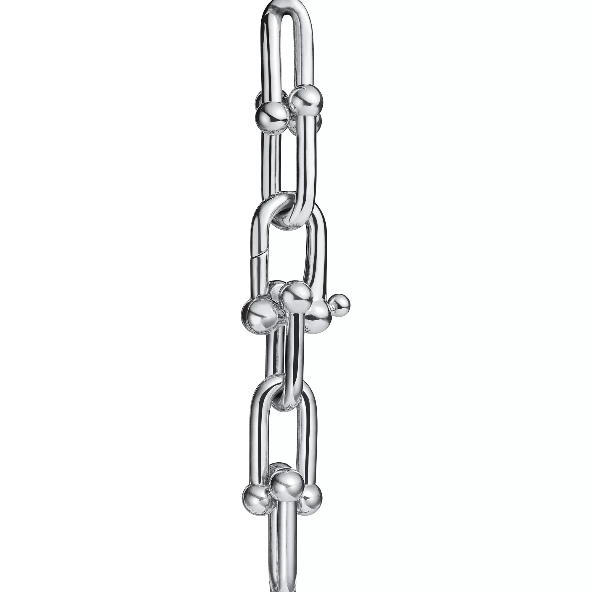 AV Pulse Bracelet - Large Link (White Gold)