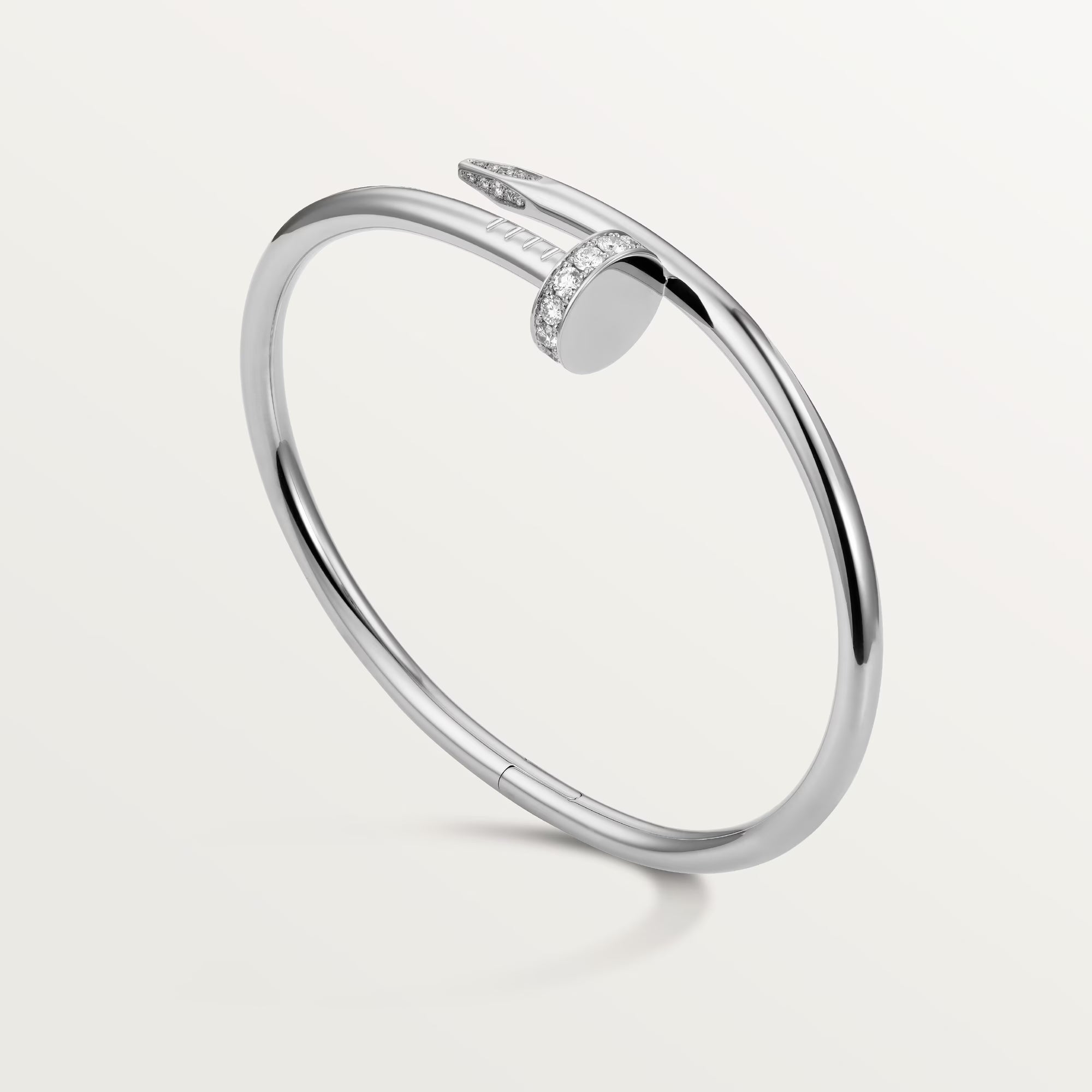 AV Linéa Clou bracelet, classic model, diamonds
