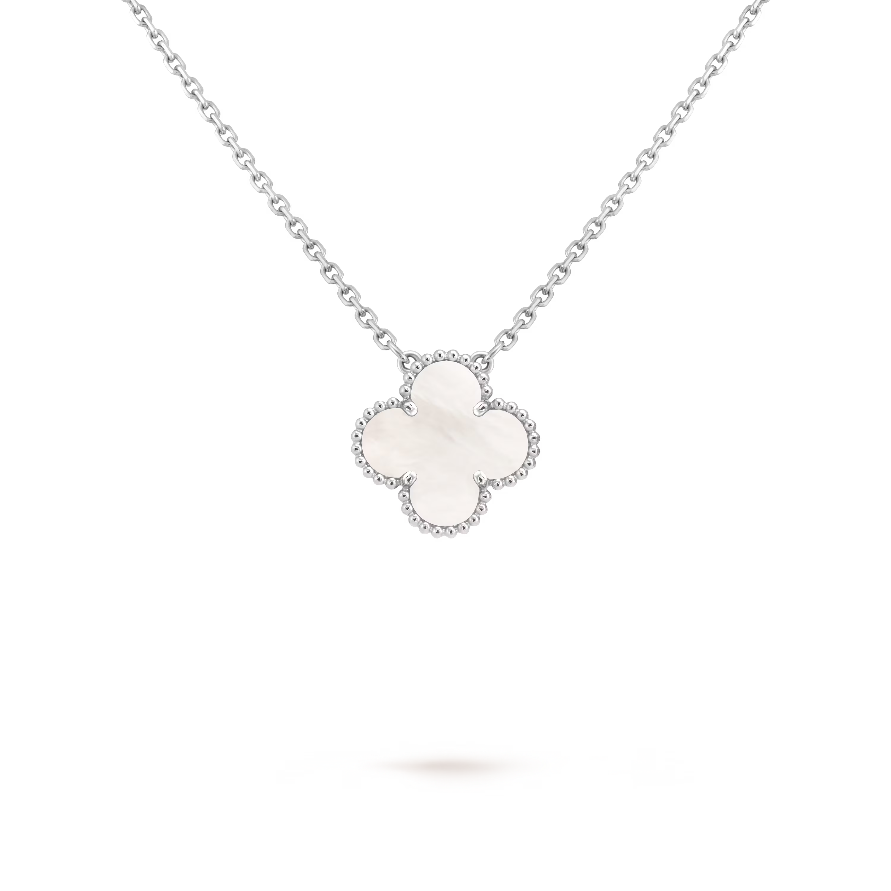 AV four leaf clover necklace