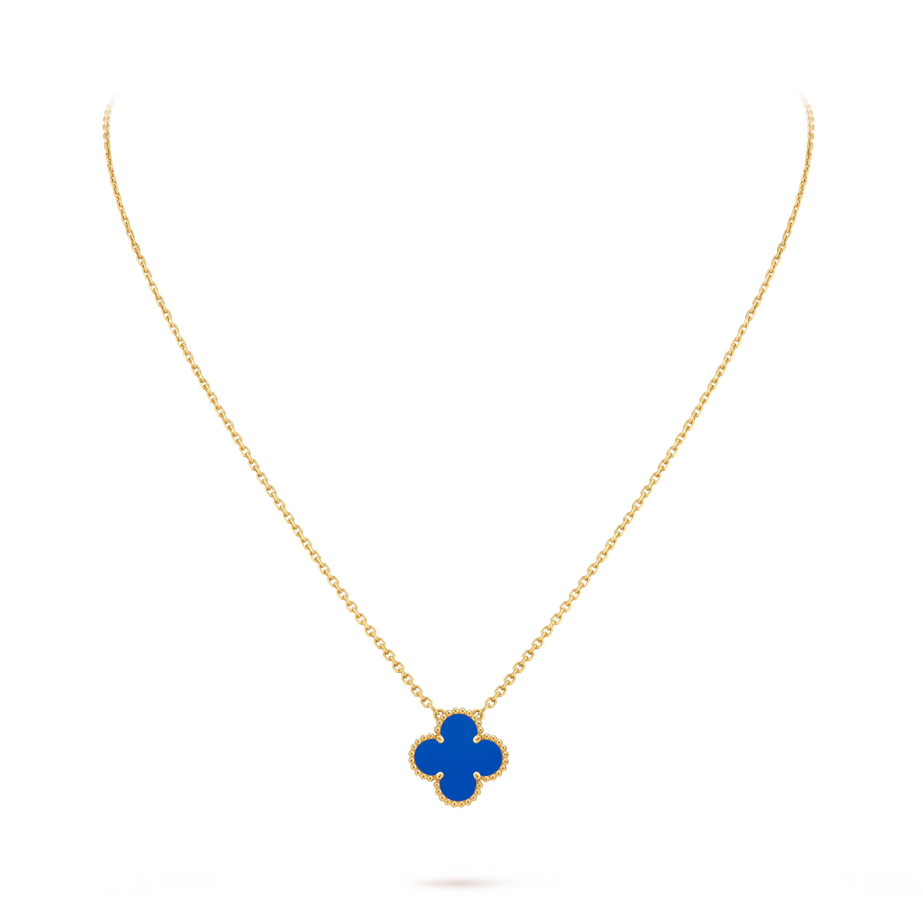 AV four leaf clover necklace