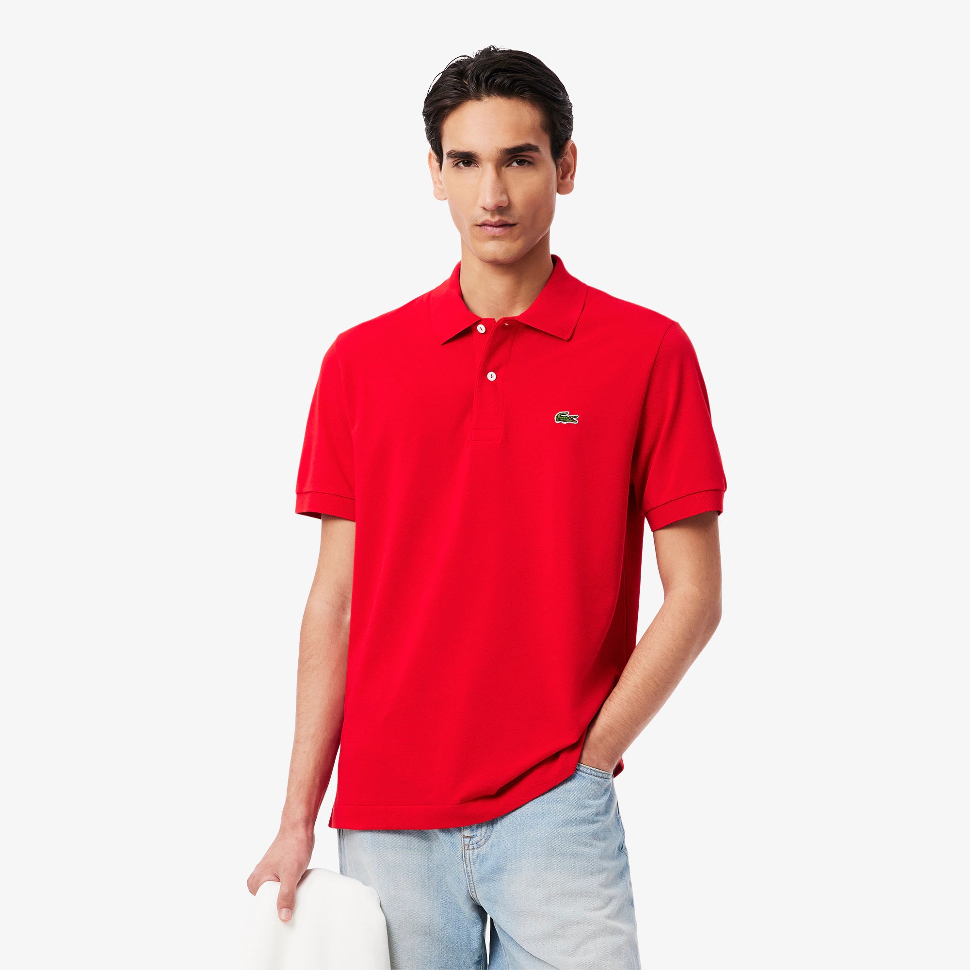 Polo LC coupe classique en mélange de coton