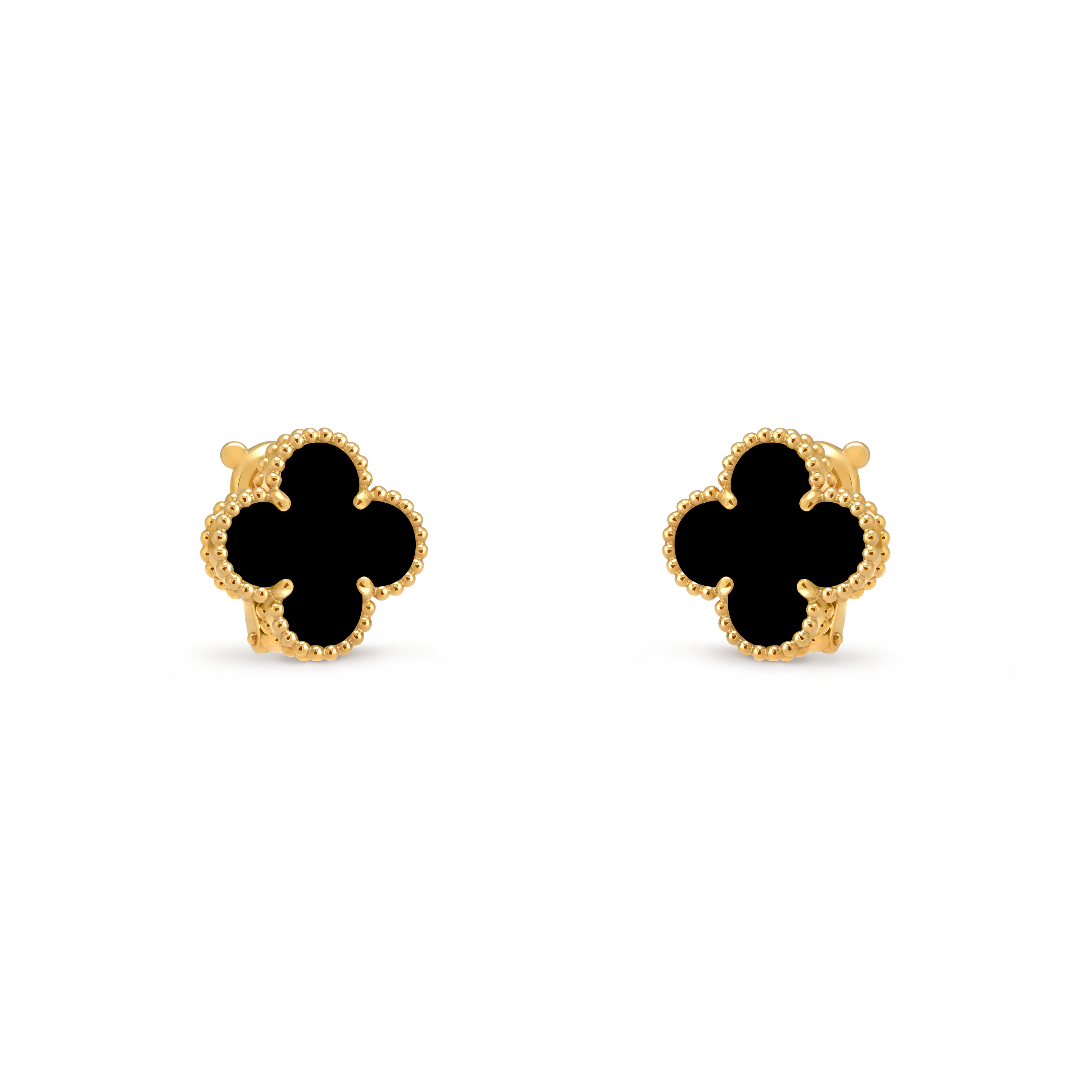 AV four leaf clover earrings