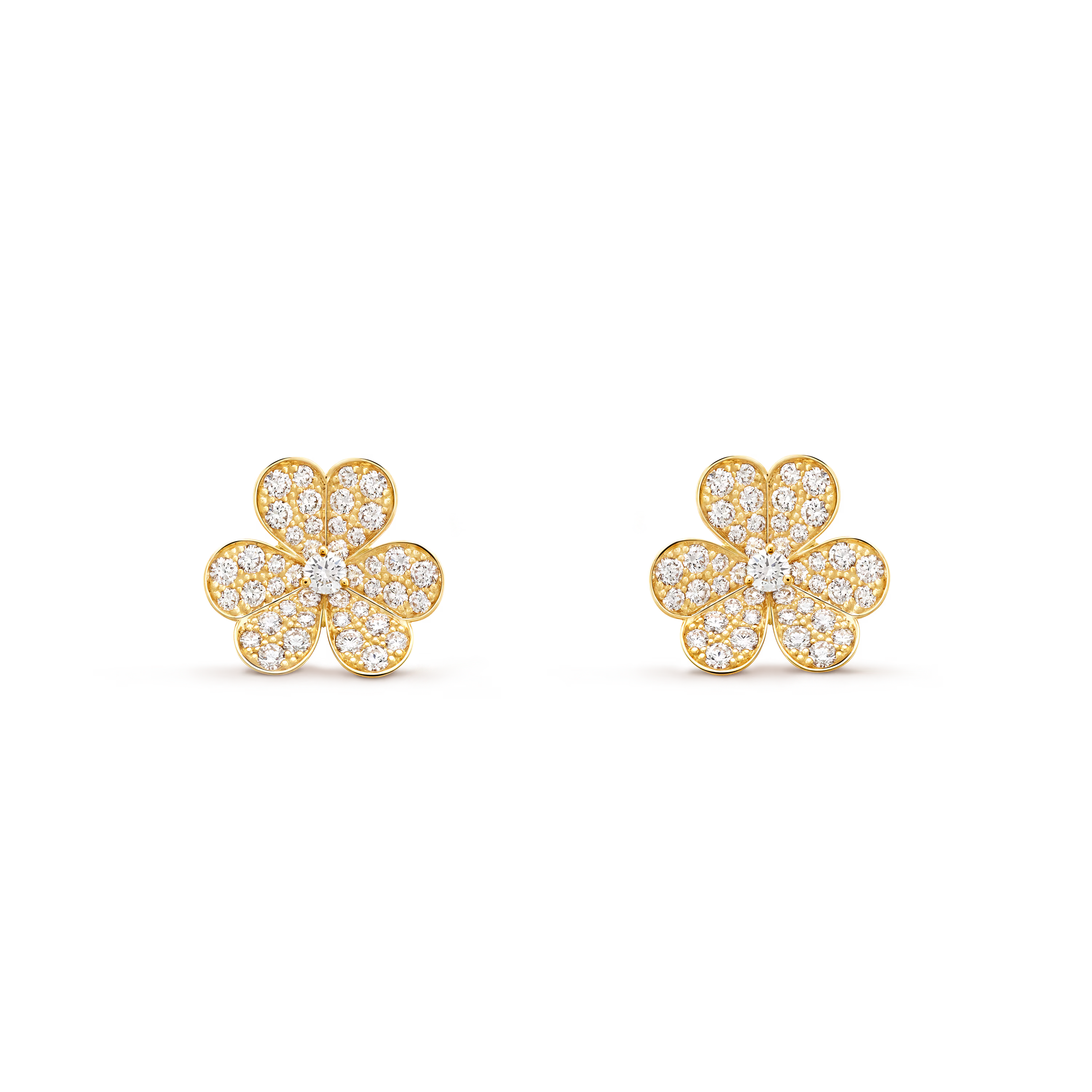 AV Fleur de lumière pendant earrings