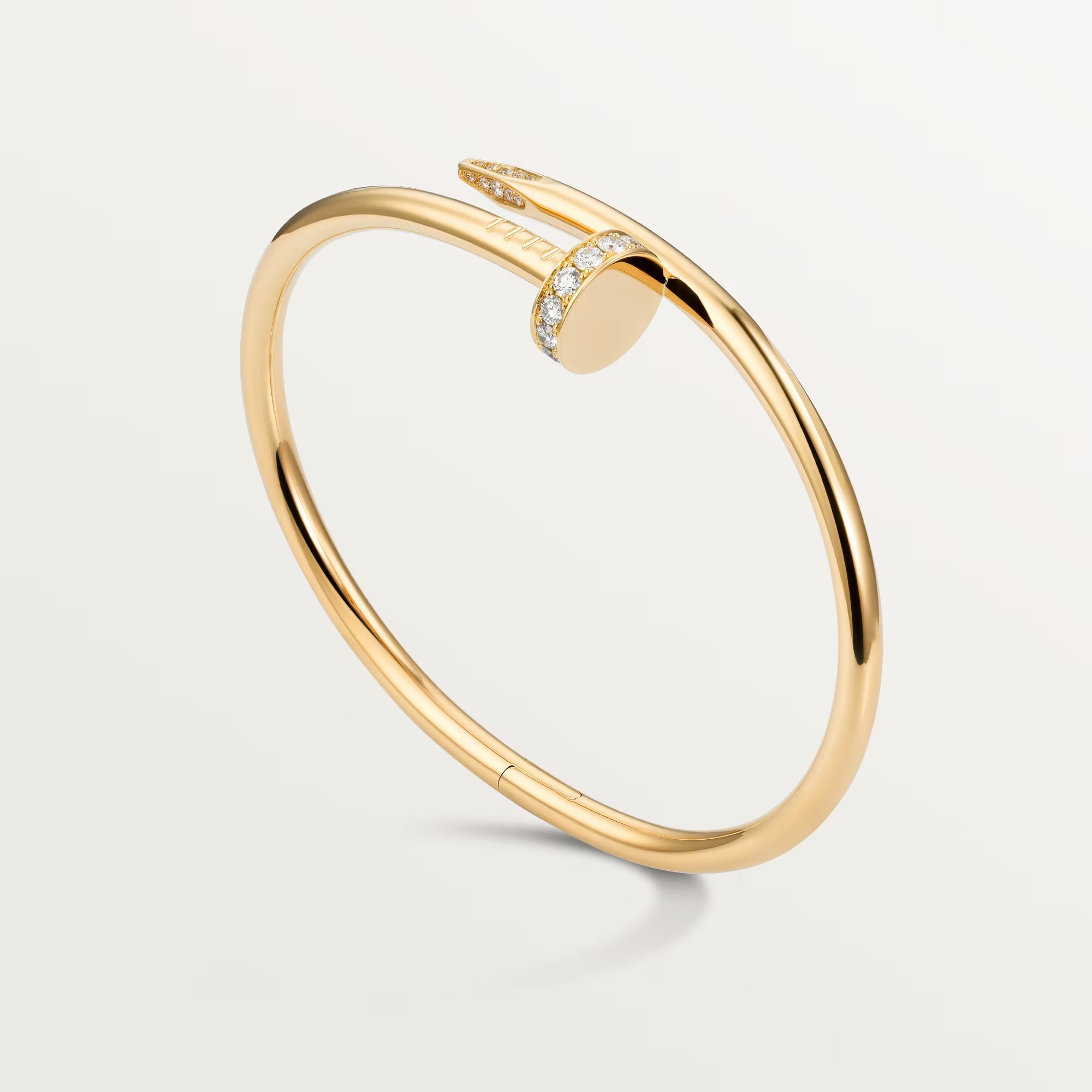 AV Linéa Clou bracelet, classic model, diamonds
