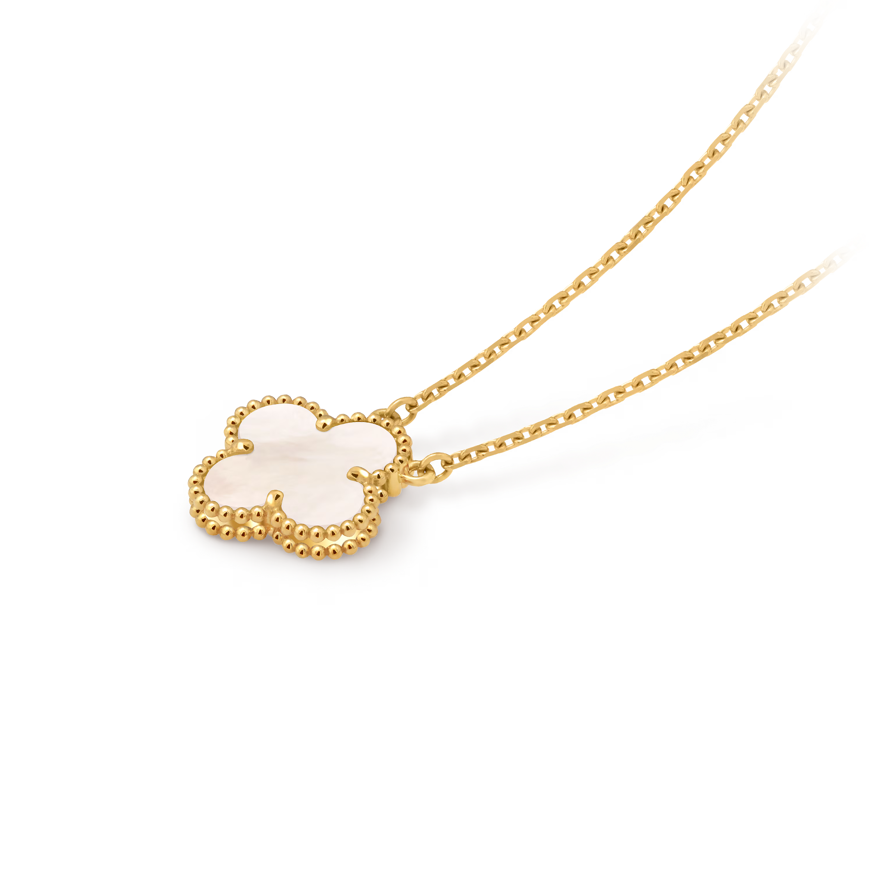 AV four leaf clover necklace