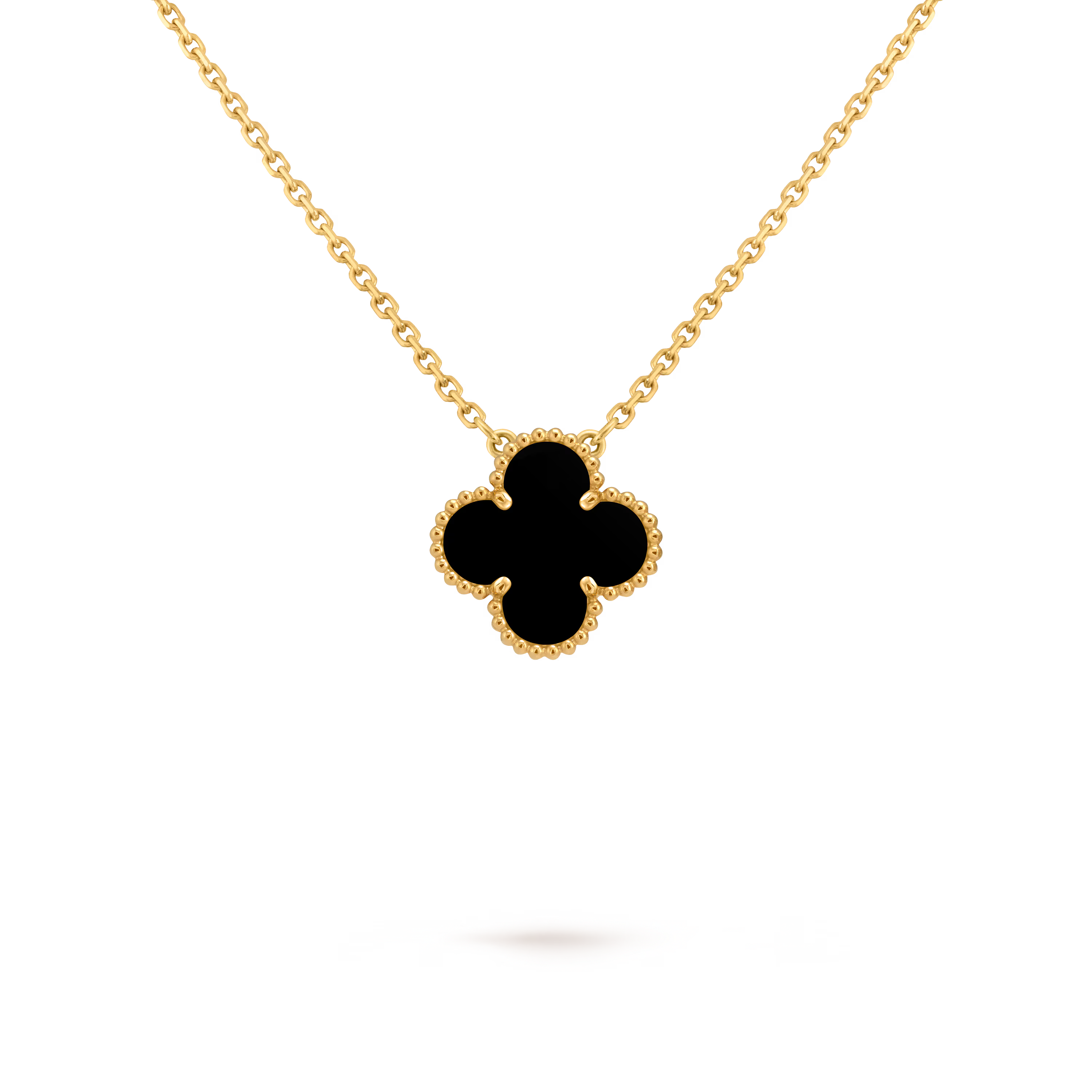 AV four leaf clover necklace