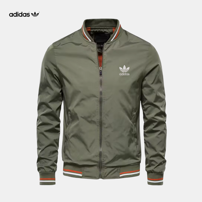 Bomber Jacket with Zip