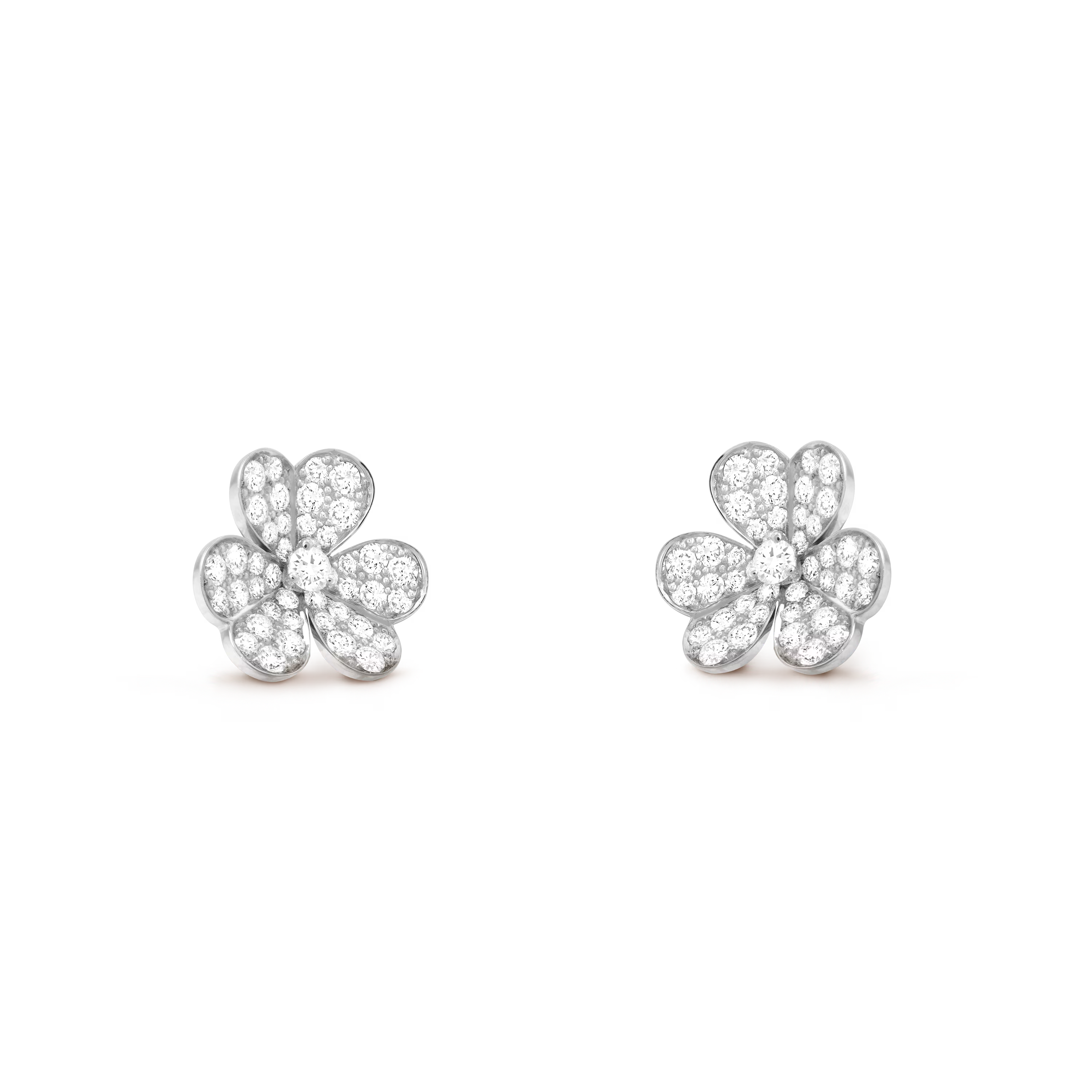 AV Fleur de lumière pendant earrings