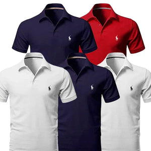 Dark Blue + Dark Blue + Red + White + White