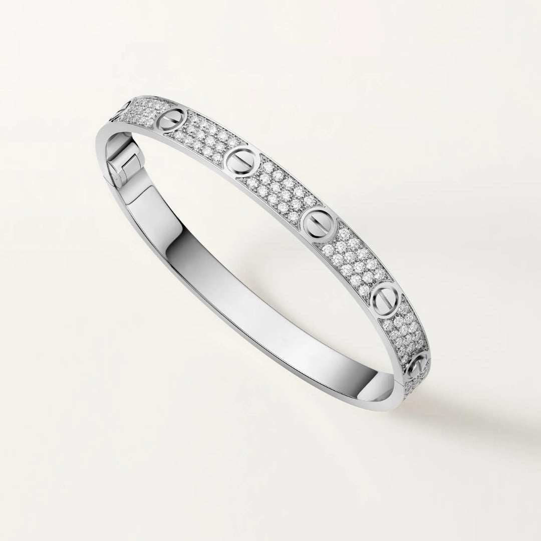 AV Amour bracelet, classic model, paved