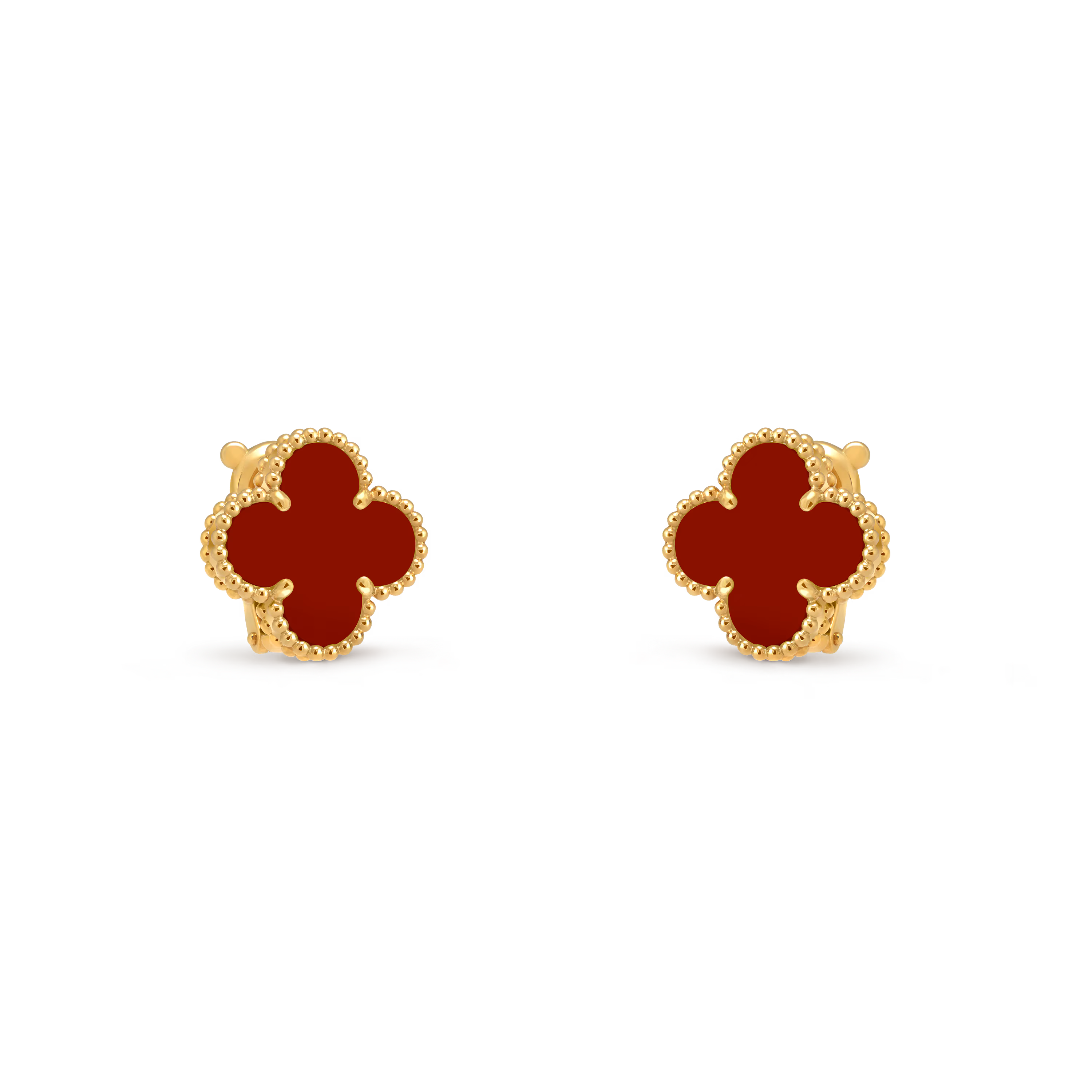 AV four leaf clover earrings