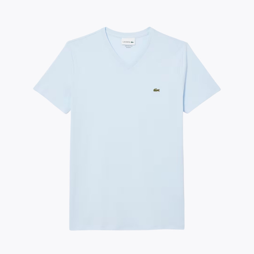 LC Lightweight Cotton Pima V Neck T-shirt