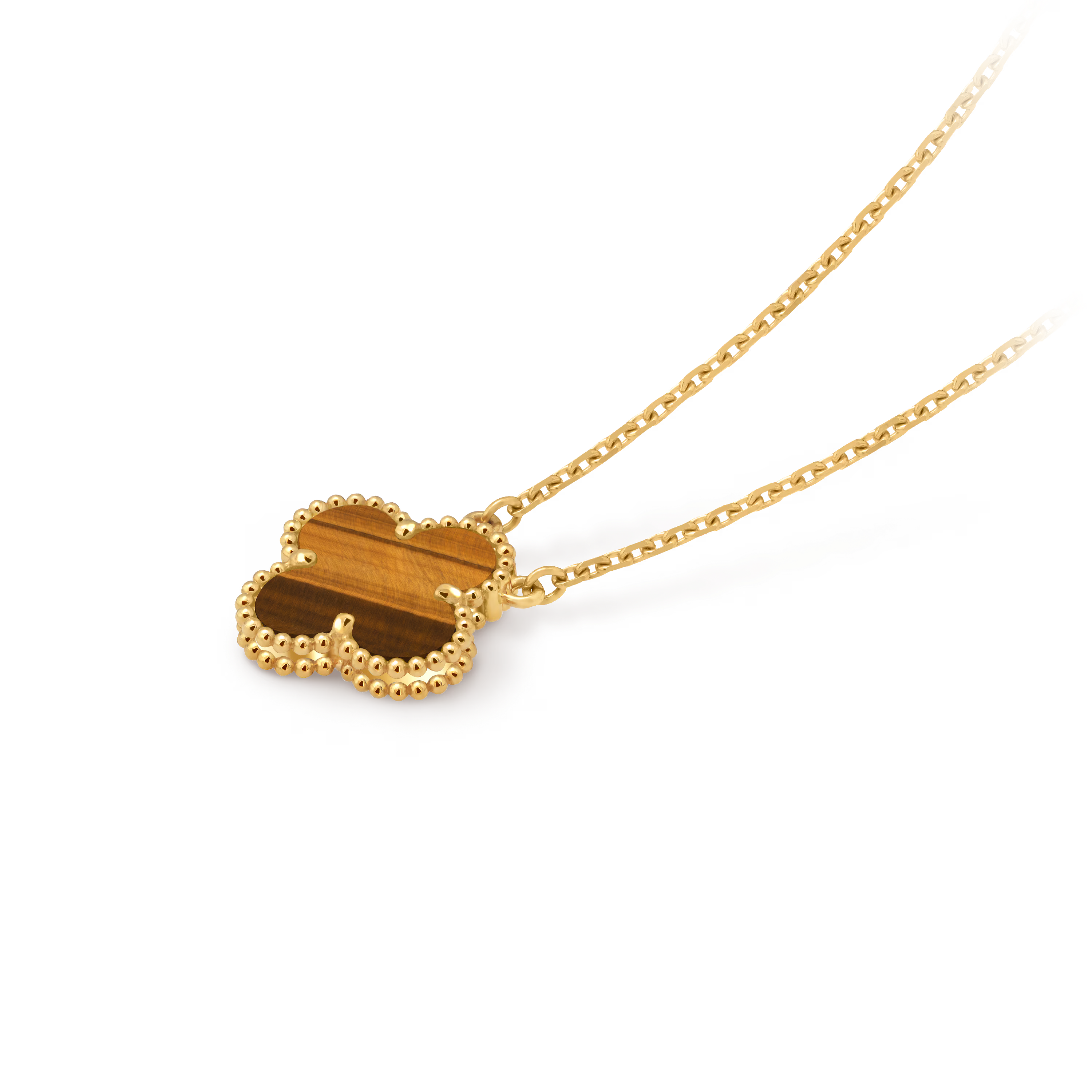 AV four leaf clover necklace